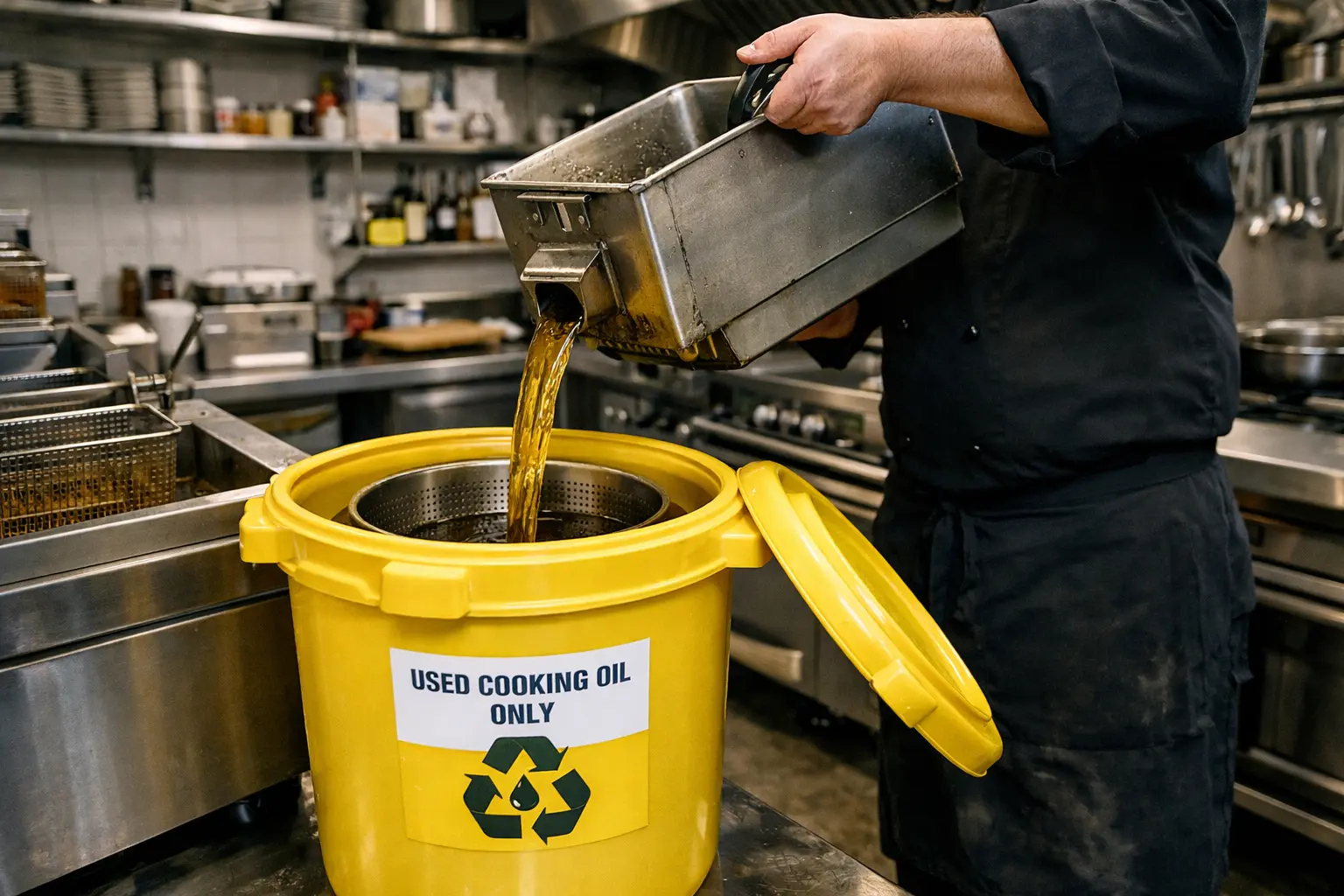 Warum gebrauchte Speiseöle kein Abfall