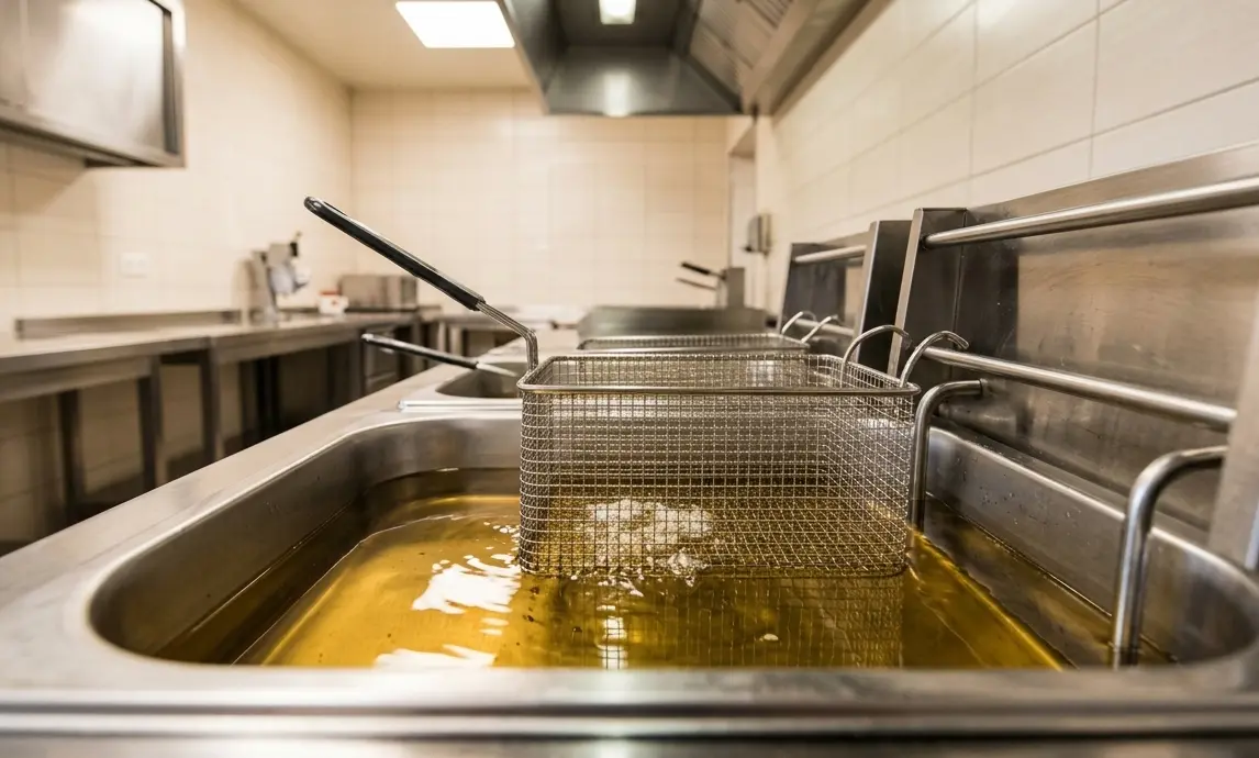 Frittieröl_wechseln_im_Restaurant