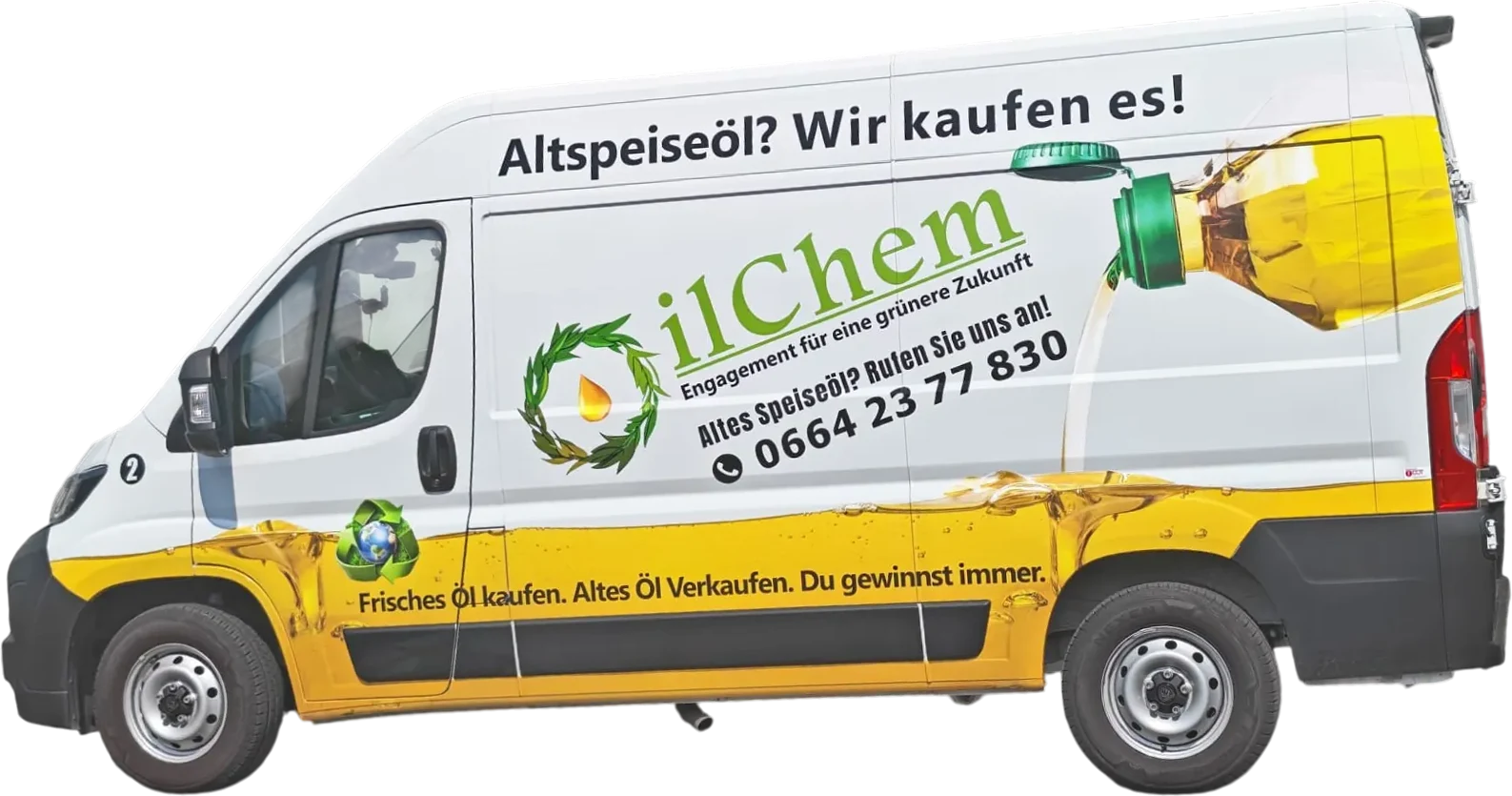 OilChem Lieferwagen